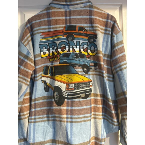 Ford Bronco Official Plaid Flannel - Picture 1 of 6
